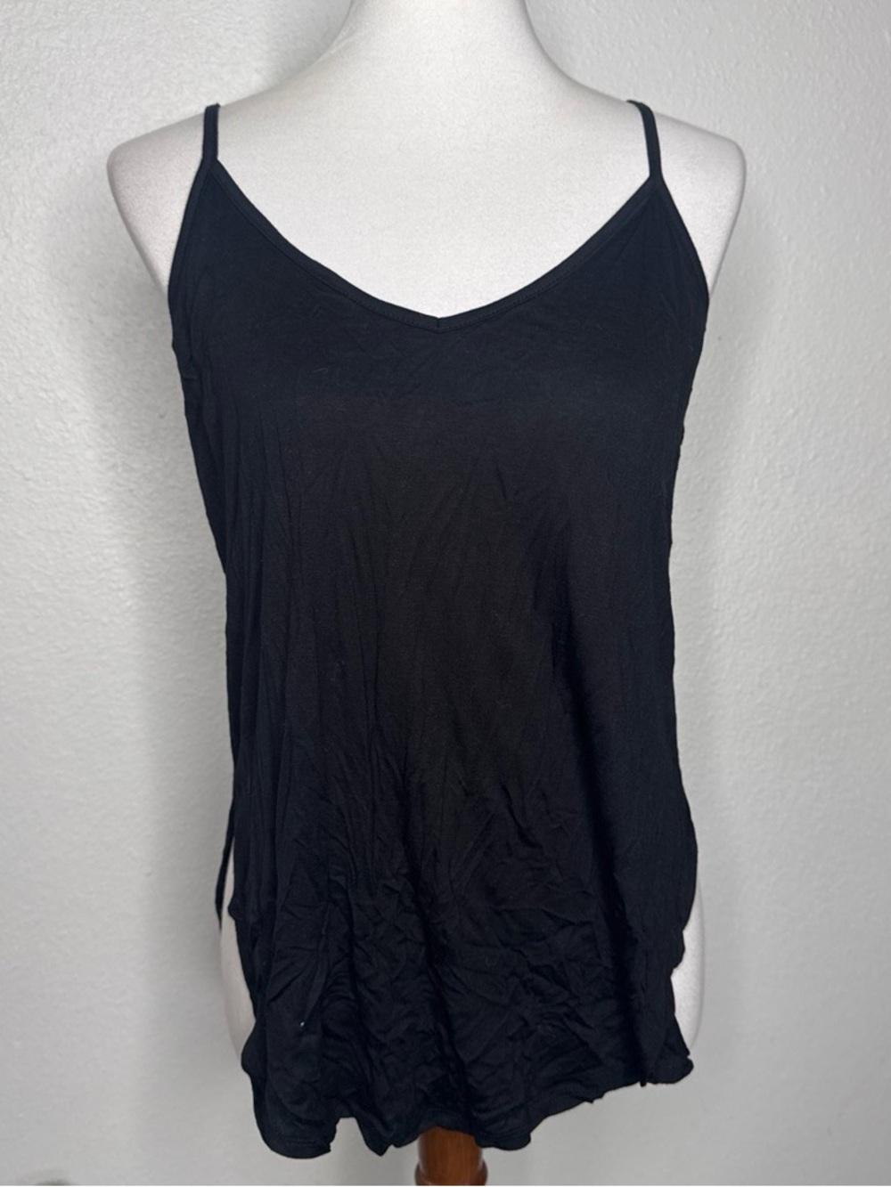 Z Supply Black V-Neck Spaghetti Strap Camisole